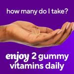 vitafusion Magnesium Gummy Supplement, Bring calm to your vitamin routine, Tropical Citrus Flavor, 60 Gummies