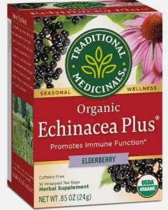 Organic Echinacea Elderberry Tea for Immune Support