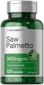 Horbäach Saw Palmetto Extract Capsules - 120 Count