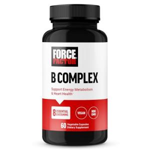 FORCE FACTOR Vegan B Complex for Energy and Heart