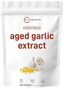 Odorless Garlic Softgels - 300 Count