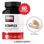 FORCE FACTOR Vegan B Complex for Energy and Heart