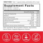 FORCE FACTOR Vegan B Complex for Energy and Heart