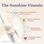 Vitalitown High Potency Vitamin D3 5000 IU Softgels