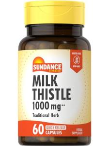 Sundance Milk Thistle 1000mg - 60 Capsules