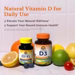 Vitalitown High Potency Vitamin D3 5000 IU Softgels