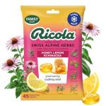 Ricola Honey Lemon Echinacea Cough Drops - 45 Count