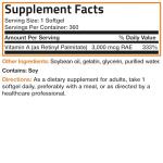 Bronson Vitamin A 10,000 IU for Vision & Immunity