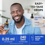 Organic Vitamin A Liquid Drops for Skin and Eyes