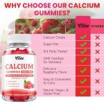 Calcium Gummies with Vitamin D3, K2 & B12