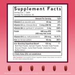 Iron Supplement with Vitamin C, D3 & B Vitamins