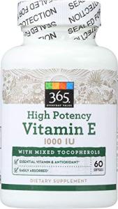 Whole Foods High Potency Vitamin E 1000 IU