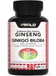Extra Strength Korean Red Ginseng + Ginkgo Biloba Capsules