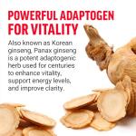 Force Factor Korean Ginseng Supplement for Energy & Clarity