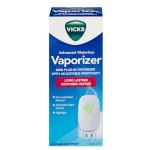 Vicks Advanced Soothing Vapors Waterless Vaporizer with Night Light and VapoPads to Help Relieve Discomfort from Colds and Flu , 1 Count (Pack of 1)