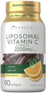 Carlyle High Potency Liposomal Vitamin C 2200mg