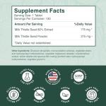 Milk Thistle Supplement for Liver Health - 450mg