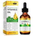 Pure Vitamin E Oil 75,000 IU for Skin & Hair
