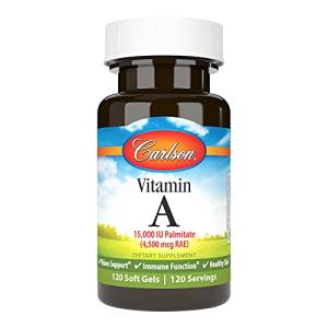 Carlson Vitamin A 15000 IU for Vision & Skin
