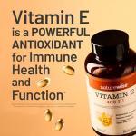 NatureWise Vitamin E Softgels - Antioxidant Support