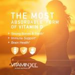 OmegaXL Vitamin D3 5000 IU Immune Support Softgels