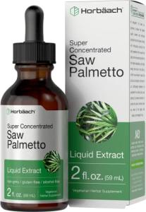 Horbäach Saw Palmetto Liquid Extract, Alcohol-Free