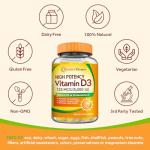 Doctor's Recipes Vitamin D3 5000IU, 120 Veggie Softgels