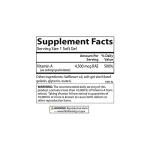 Carlson Vitamin A 15000 IU for Vision & Skin