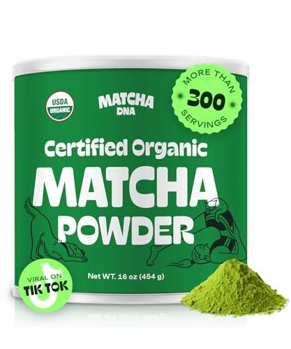 Organic Matcha Green Tea Powder - 16 oz Tin