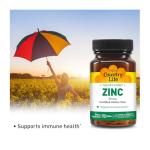 Country Life Zinc 50 mg Tablets for Immunity