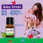 Organic Vitamin D Drops for Infants & Toddlers