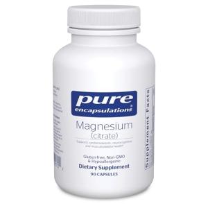 Pure Encapsulations Magnesium Citrate for Sleep & Energy