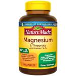 Magnesium L-Threonate with Vitamin C & D3, 90 Capsules