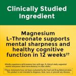 Magnesium L-Threonate with Vitamin C & D3, 90 Capsules