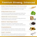 NutraChamps Extra Strength Korean Red Ginseng Capsules