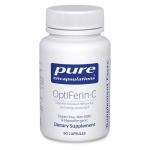 Pure Encapsulations OptiFerin-C - for Red Blood Cells & Energy - Iron Absorption Support - Energy Supplement* - Vitamin C Enriched - Gluten Free & Non-GMO - 60 Capsules
