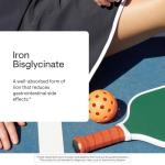 THORNE - Iron Bisglycinate - 25 mg Iron Supplement for Enhanced Absorption Without Gastrointestinal Side Effects* - NSF Certified for Sport - Gluten-Free - 60 Capsules