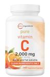 High Potency Pure Vitamin C 2,000mg Capsules