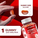Sugar Free Vitamin A Gummies - Strawberry Flavor