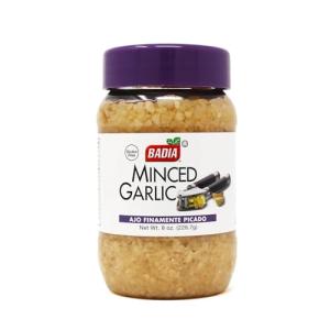 Badia Minced Garlic in Water, 8 oz - Bold Flavor