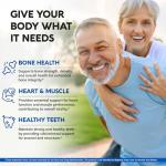 Calcium 1200 mg with Vitamin D3 - 180 Tablets