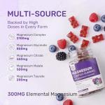 Relaxation Magnesium Calm Gummies with Ashwagandha - 60 Count