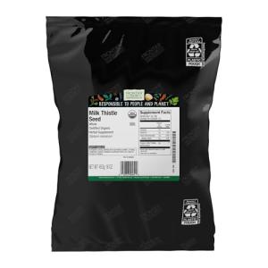 Frontier Co-op Organic Whole Milk Thistle Seed 1lb