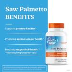 Doctor's Best Best Saw Palmetto Extract (320 mg), Softgel Capsules, 60-Count