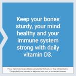 Life Extension Vitamin D3 125 mcg (5000 IU), Bone Health, Brain Performance, Immune System Support, Gluten-Free, Non-GMO, Once Daily, Two-Month Supply, 60 Softgels