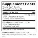 Naturelo Vitamin C & Acerola Cherry - 90 Capsules