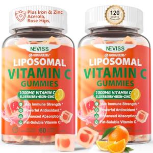 Liposomal Vitamin C Gummies with Iron & Zinc