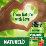 Naturelo Vitamin C & Acerola Cherry - 90 Capsules