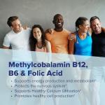 Vitamin B-12 Methylcobalamin with B-6 & Folic Acid