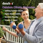 Chewable Calcium Citrate Gummies for Bone Health